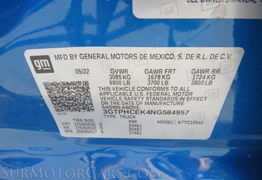 2022 GMC Sierra 1500 - Image 56