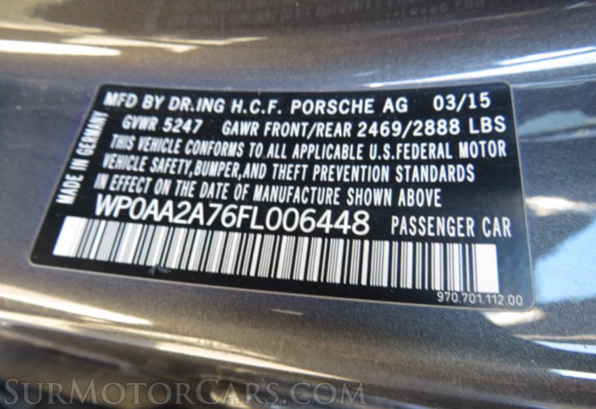 2015 Porsche Panamera - Image 16