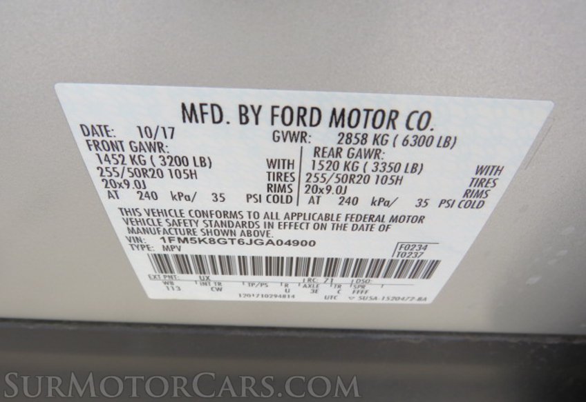 2018 Ford Explorer - Image 58