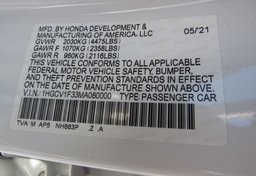 2021 Honda Accord Sedan - Image 44