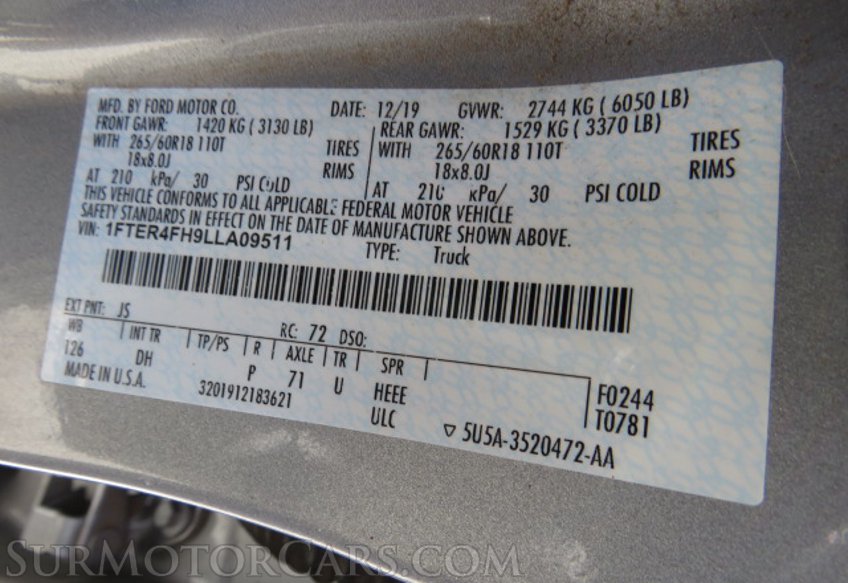 2020 Ford Ranger - Image 56