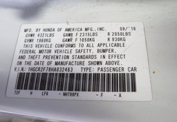 2017 Honda Accord - Image 51