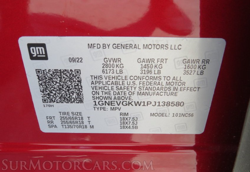 2023 Chevrolet Traverse - Image 56