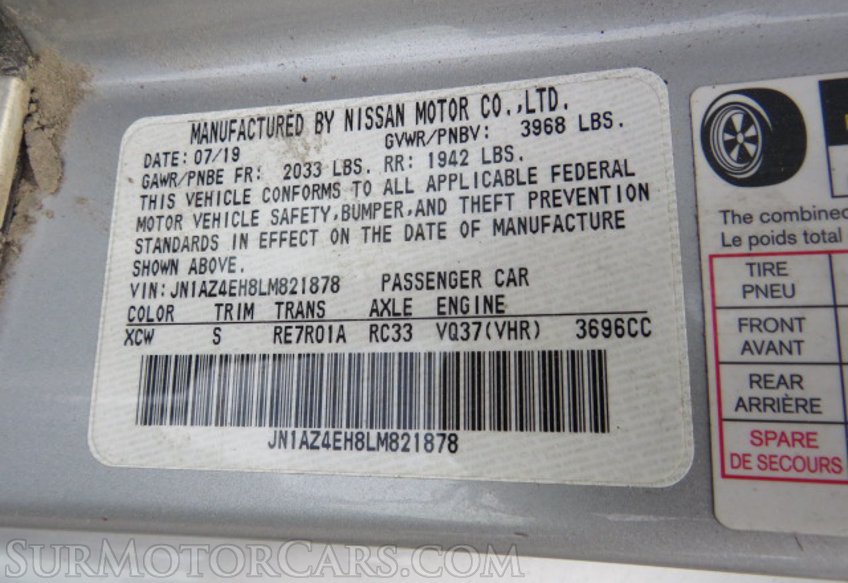 2020 Nissan 370Z Coupe - Image 46