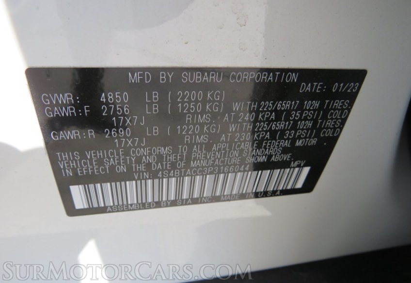 2023 Subaru Outback - Image 50