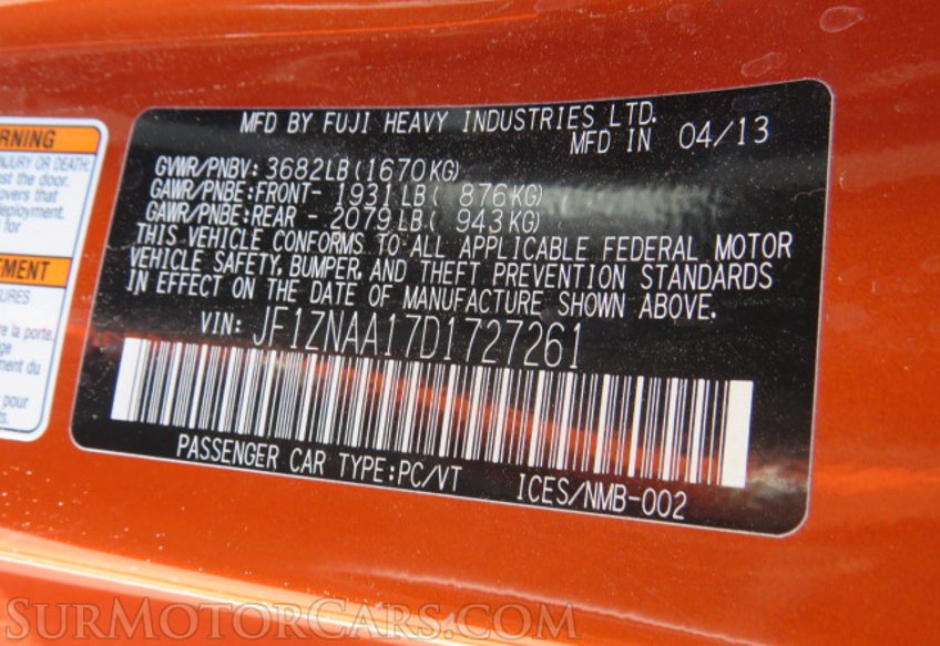 2013 Scion FR-S - Image 39