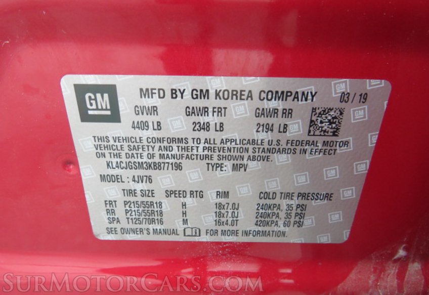 2019 Buick Encore - Image 52