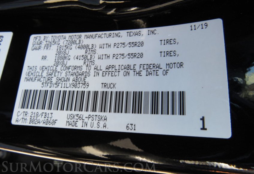 2020 Toyota Tundra 4WD - Image 54