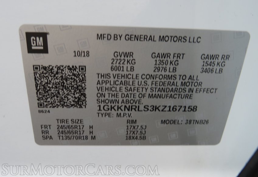 2019 GMC Acadia - Image 62