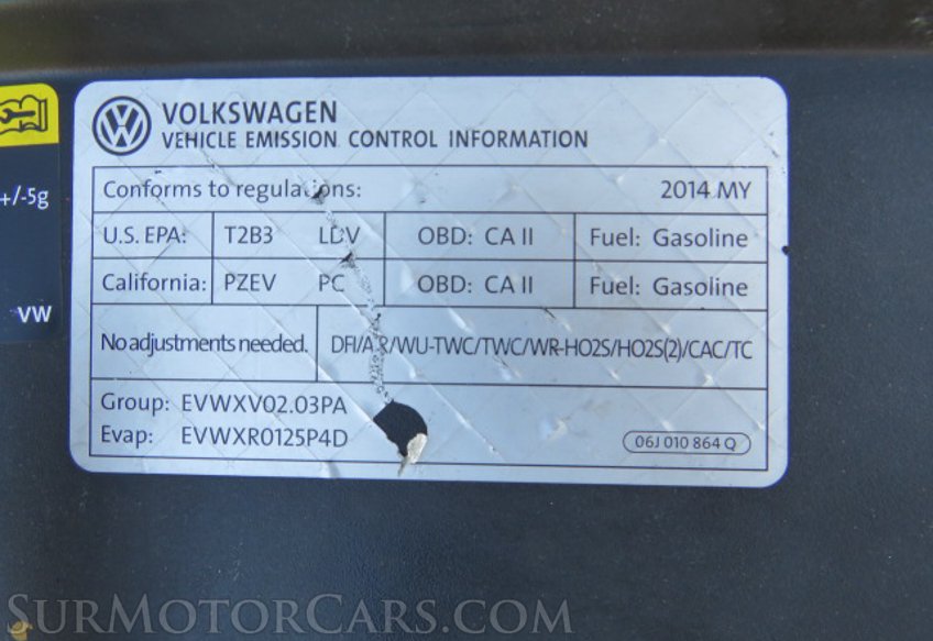 2014 Volkswagen CC - Image 47