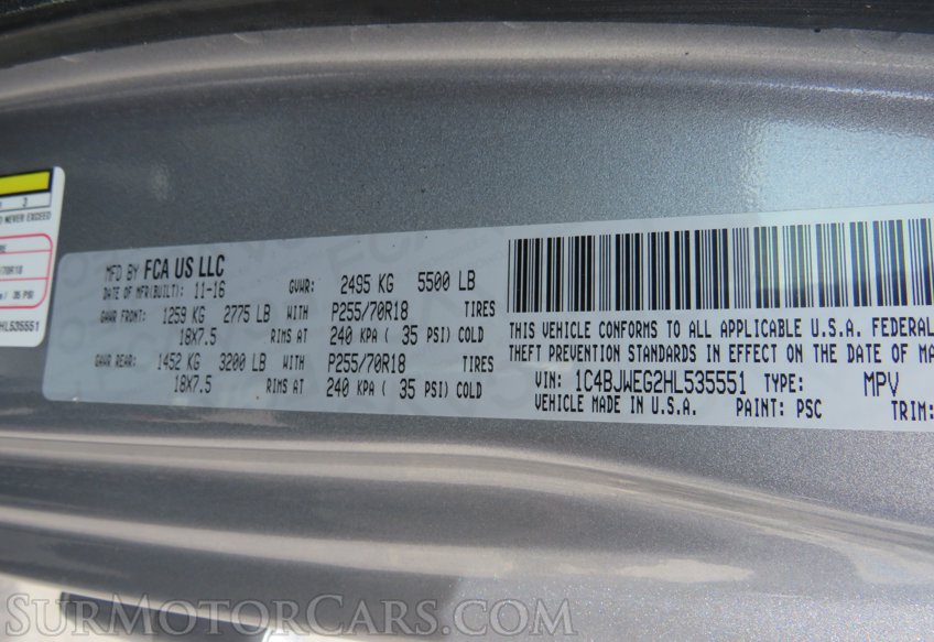 2017 Jeep Wrangler Unlimited - Image 52