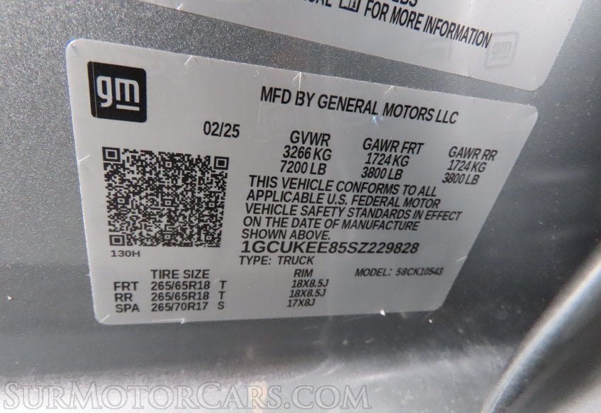 2025 Chevrolet Silverado 1500 4x4 RST - Image 52