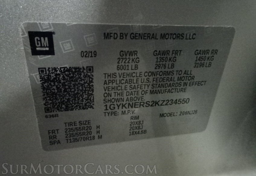 2019 Cadillac XT5 - Image 51