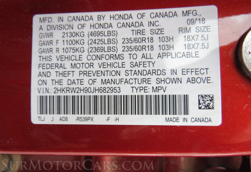 2018 Honda CR-V - Image 55