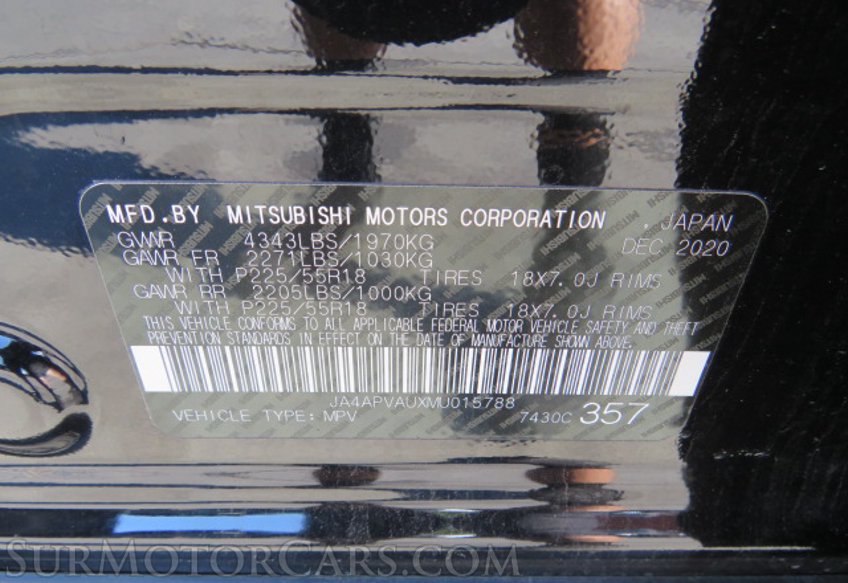 2021 Mitsubishi Outlander Sport - Image 49