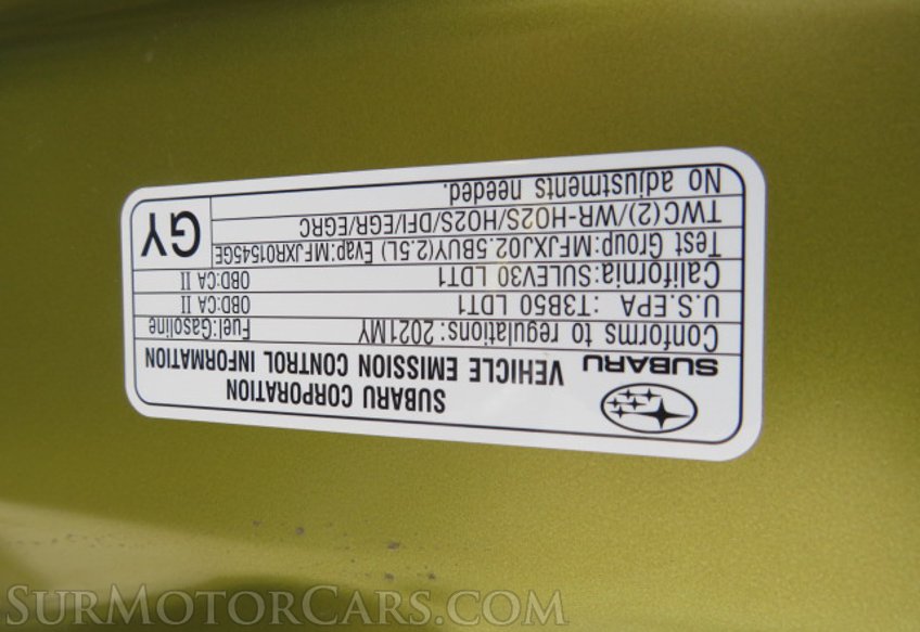 2021 Subaru Crosstrek - Image 53