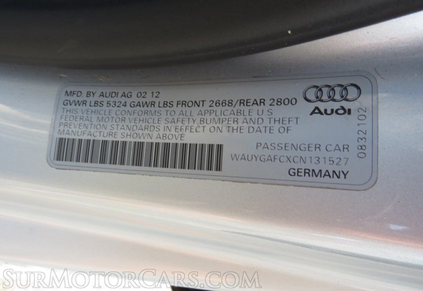 2012 Audi A7 - Image 55