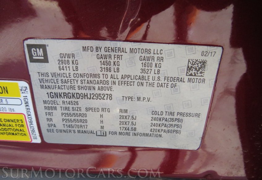 2017 Chevrolet Traverse - Image 54