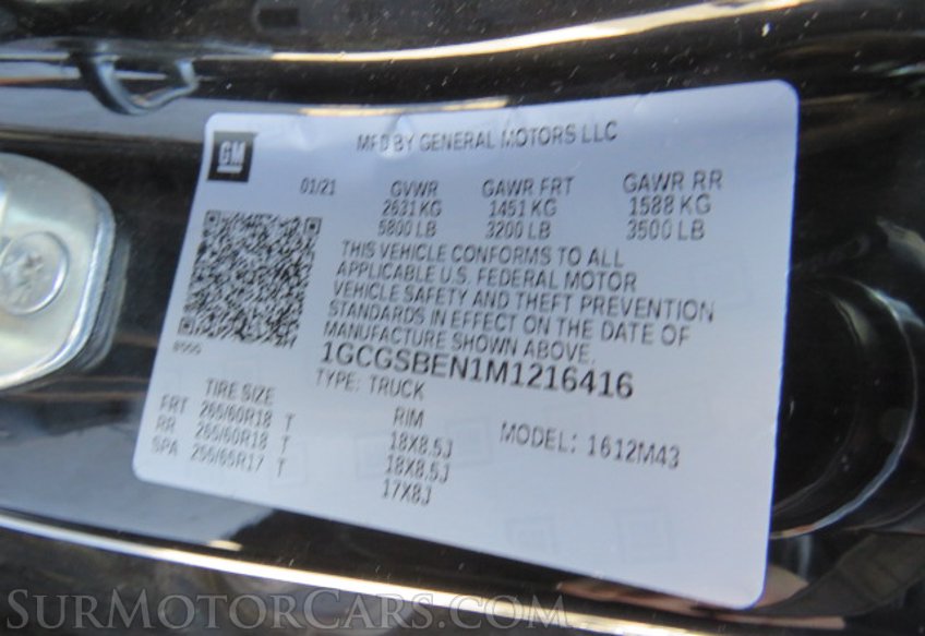 2021 Chevrolet Colorado - Image 48