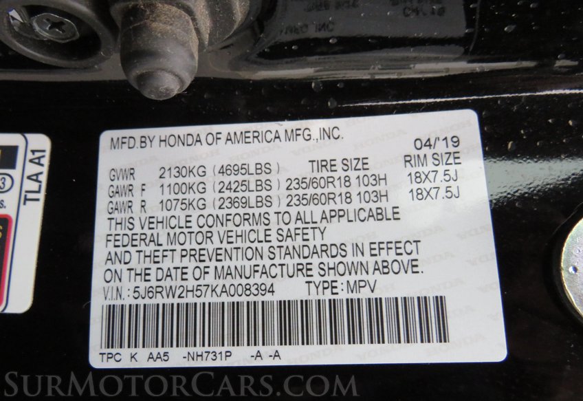 2019 Honda CR-V - Image 53