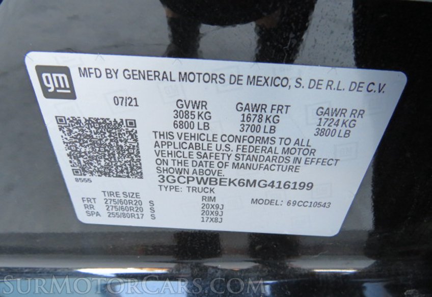 2021 Chevrolet Silverado 1500 - Image 53