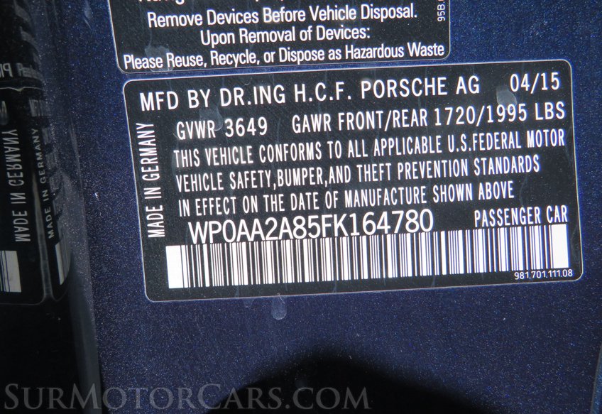 2015 Porsche Cayman - Image 42