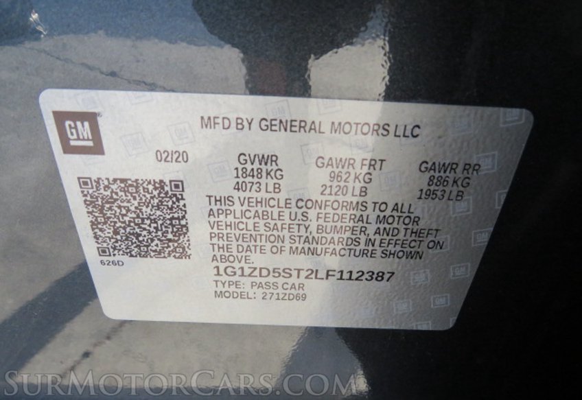 2020 Chevrolet Malibu - Image 47