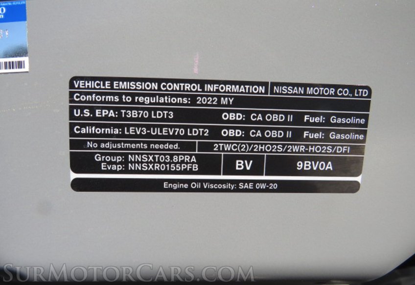 2022 Nissan Frontier - Image 55