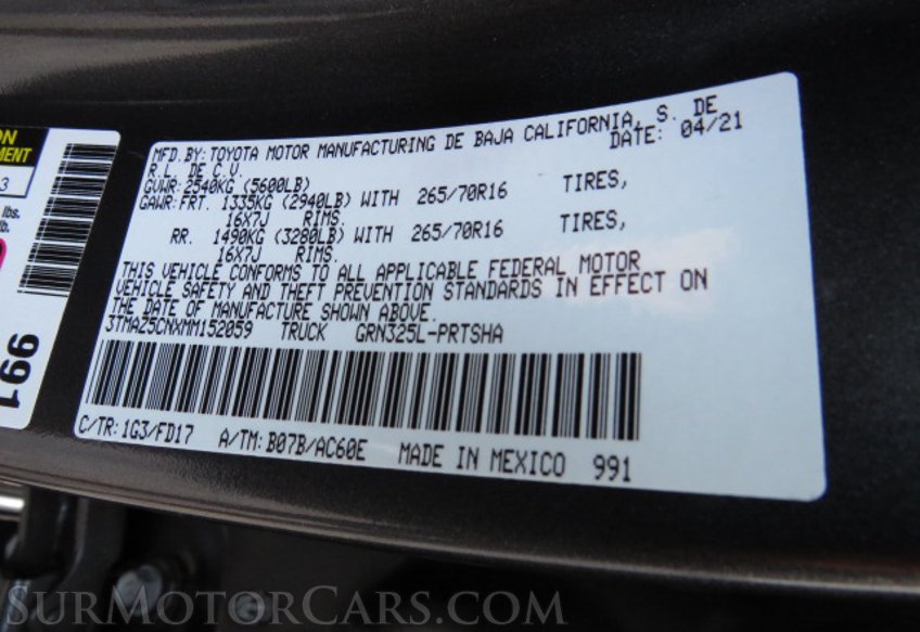 2021 Toyota Tacoma - Image 52