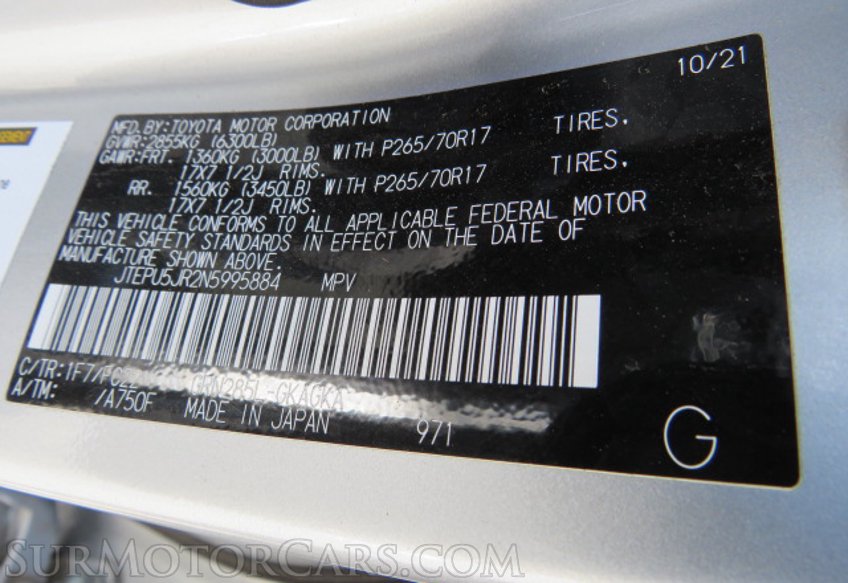 2022 Toyota 4Runner - Image 46