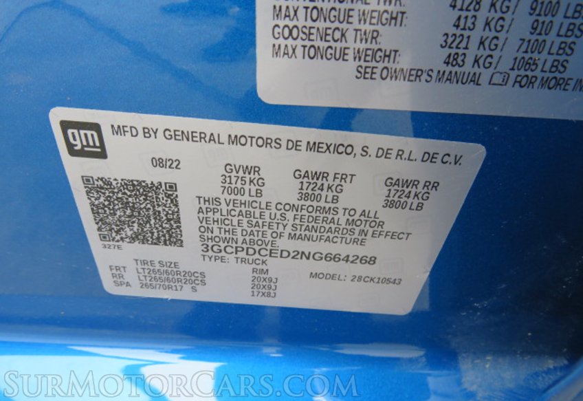 2022 Chevrolet Silverado 1500 - Image 51