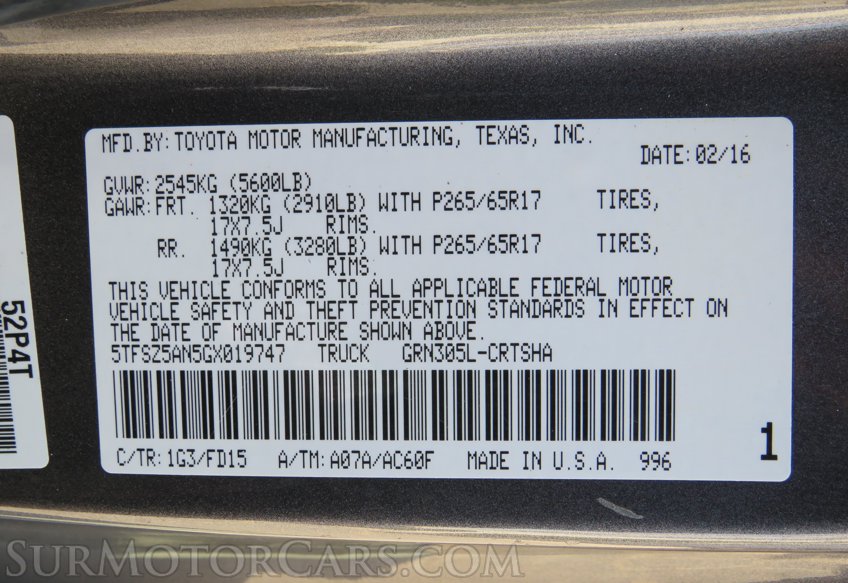 2016 Toyota Tacoma - Image 48