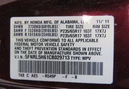 2012 Honda Odyssey - Image 59