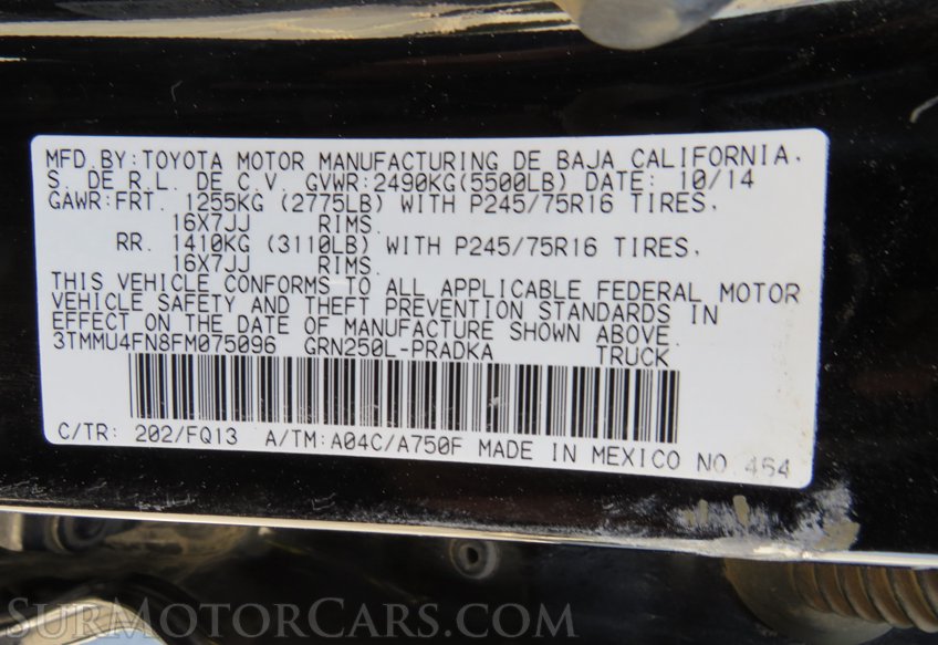 2015 Toyota Tacoma - Image 45