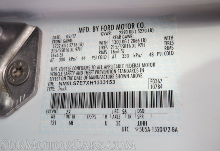 2017 Ford Transit Connect Van - Image 50