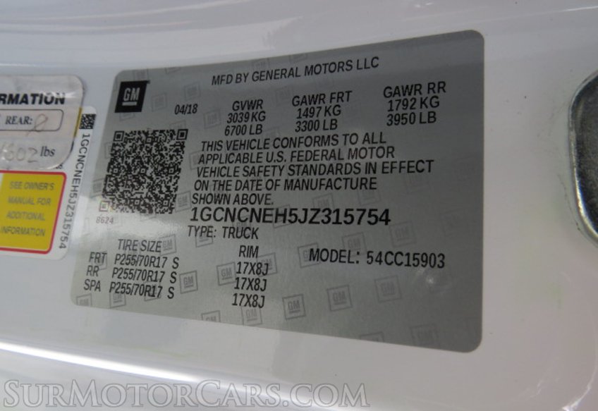 2018 Chevrolet Silverado 1500 - Image 41