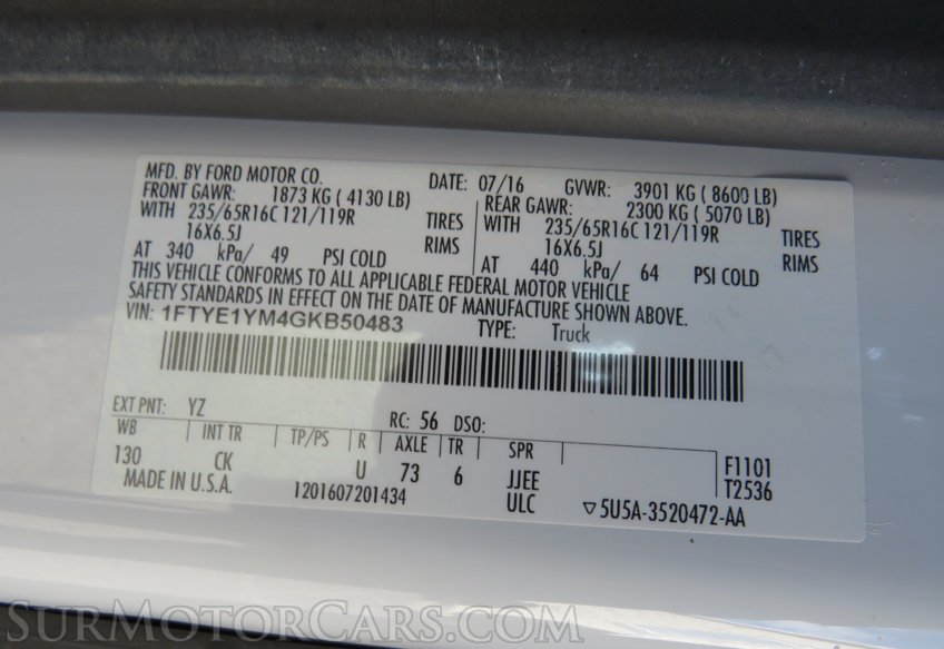 2016 Ford Transit Cargo Van - Image 45