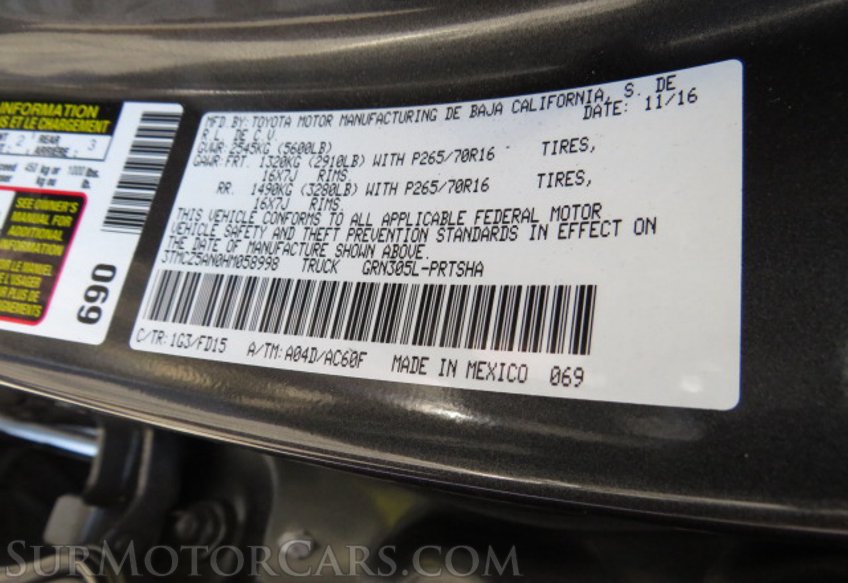 2017 Toyota Tacoma - Image 47