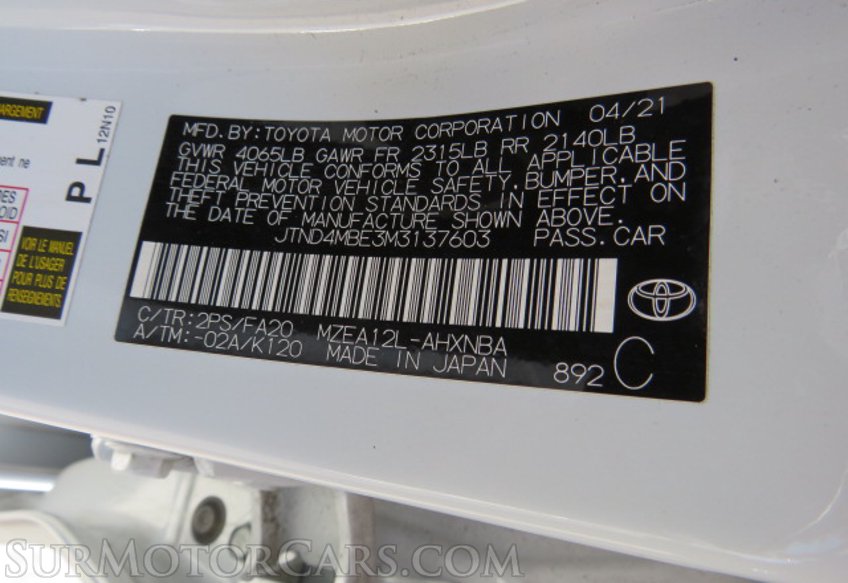 2021 Toyota Corolla Hatchback - Image 50