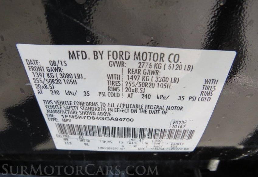 2016 Ford Explorer - Image 49