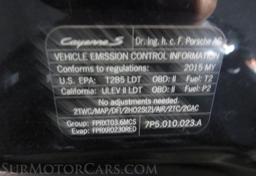 2015 Porsche Cayenne - Image 57