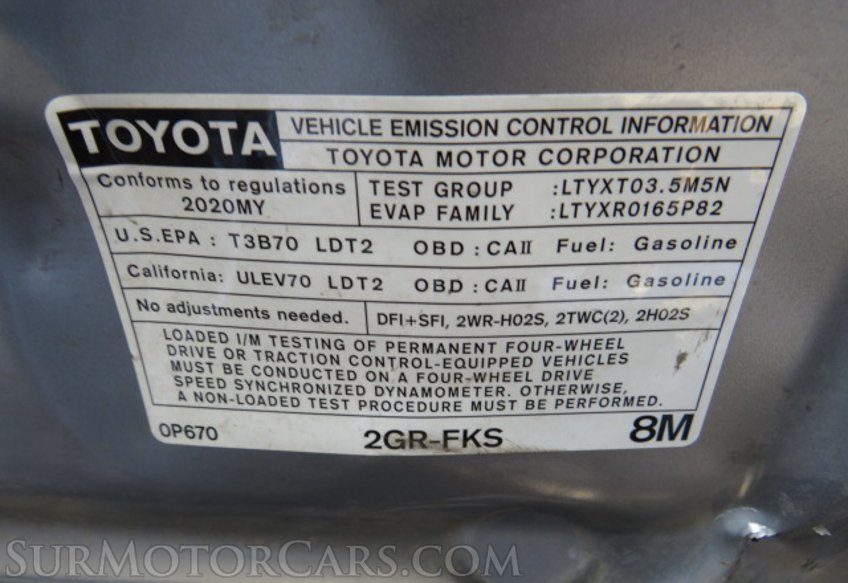 2020 Toyota Tacoma 4WD - Image 51