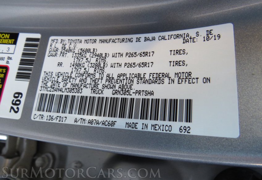 2020 Toyota Tacoma 4WD - Image 52