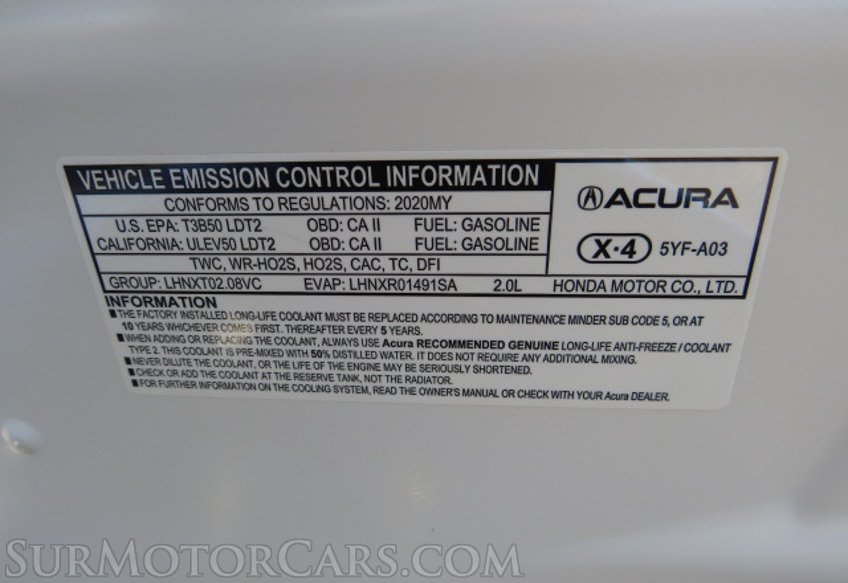 2020 Acura RDX - Image 57