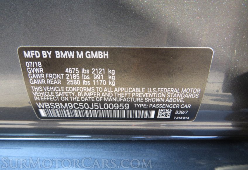 2018 BMW M3 - Image 58