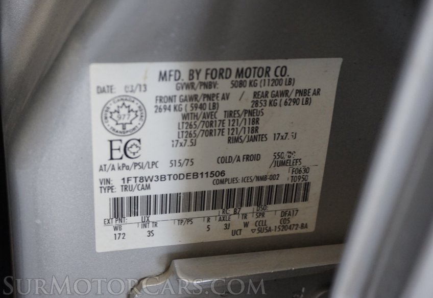 2013 Ford Super Duty F-350 SRW - Image 61