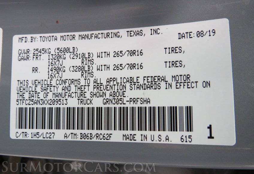 2019 Toyota Tacoma 4WD - Image 45