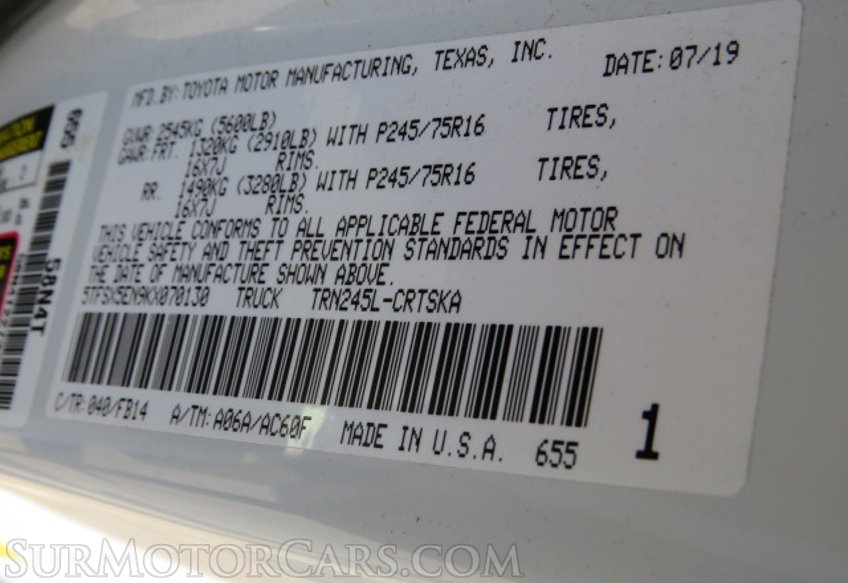 2019 Toyota Tacoma 4WD - Image 47