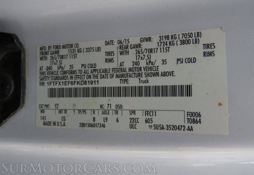 2015 Ford F-150 - Image 43