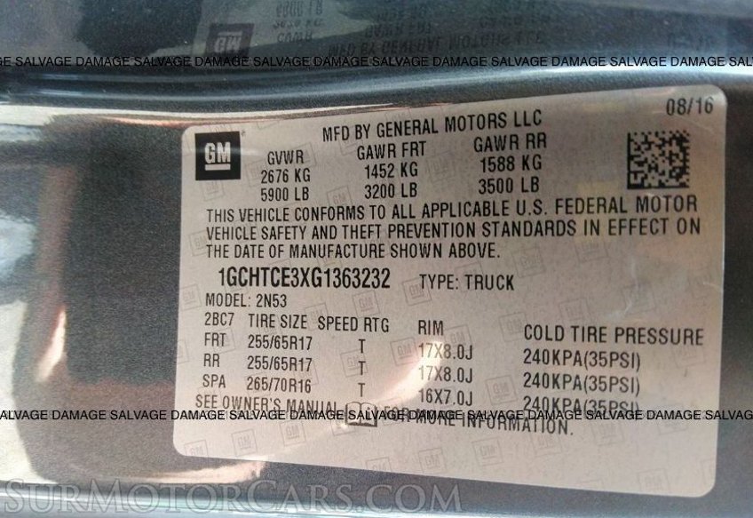 2016 Chevrolet Colorado - Image 8